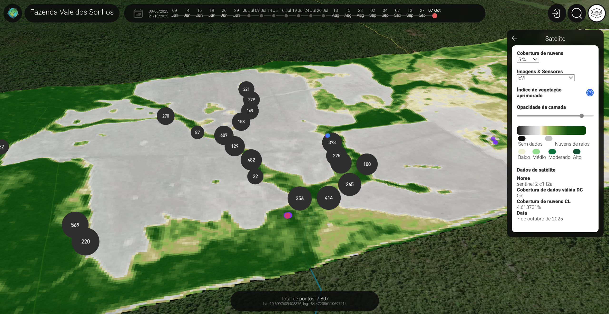 EVI e EVI2: a evolução dos índices espectrais para controle aprimorado da vegetação