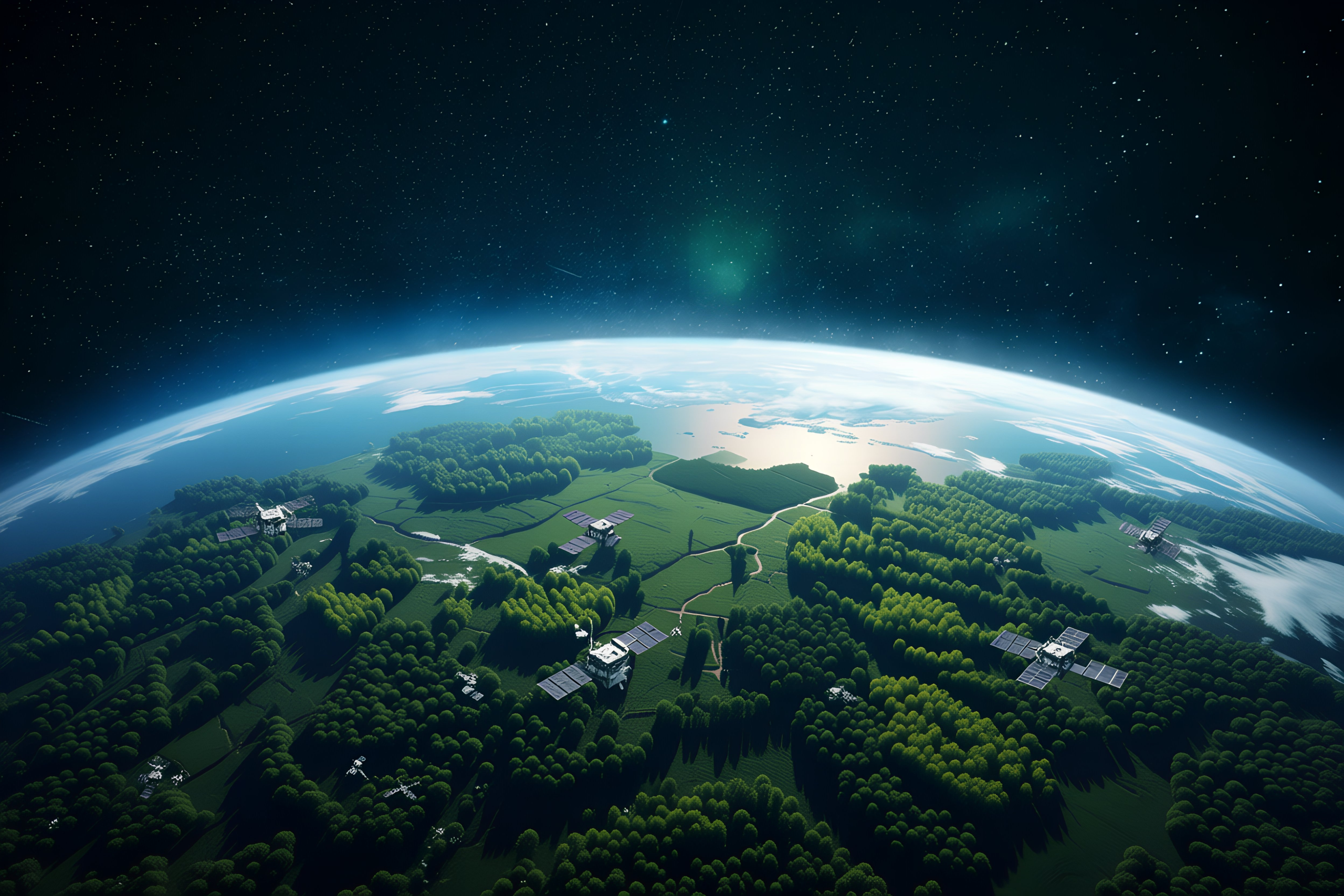 O maior legado da corrida espacial não está na lua, mas na proteção das florestas